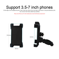 HKM-657811 Universal Bicycle Phone Holder - Adjustable Mount for Smartphones