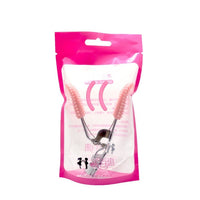 HKM-640723 Carbon Steel Eyelash Curler with Plastic Handle - Available in Multiple Colors