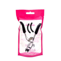 HKM-640723 Carbon Steel Eyelash Curler with Plastic Handle - Available in Multiple Colors