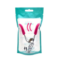 HKM-640723 Carbon Steel Eyelash Curler with Plastic Handle - Available in Multiple Colors
