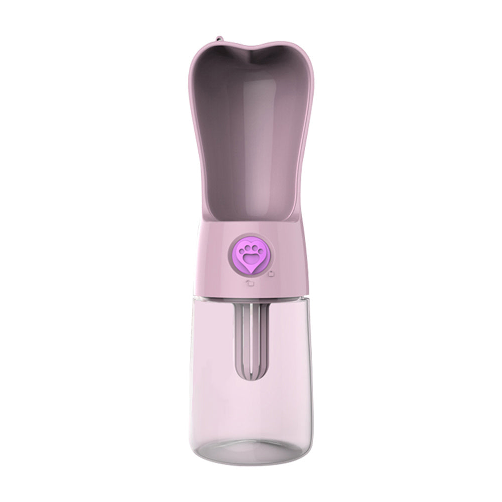 HKM-292563 Portable Pet Water Bottle with Filtration System - Leak-Proof Design for Dogs and Cats
