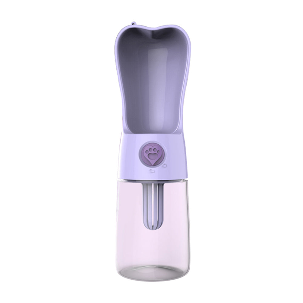 HKM-292563 Portable Pet Water Bottle with Filtration System - Leak-Proof Design for Dogs and Cats
