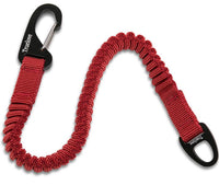 HKM-595091 Elastic Buffer Dog Leash with Nylon Webbing and Aluminum Alloy Features, Scalable Lengths in Multiple Colors
