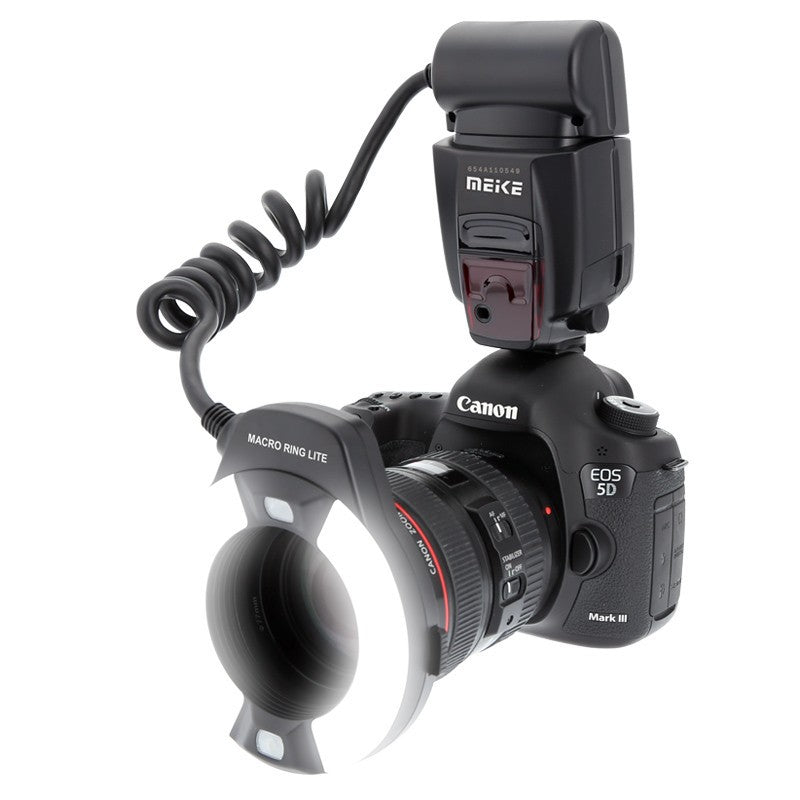 KTX-068947 Macro Ring Flash for Canon 5D Mark IV - TTL Metering for Close-Up Photography