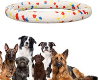HKM-968531 Interactive Floating Dog Toy Ring - Soft, Durable Chew Ball for Medium & Large Dogs - Promotes Oral Hygiene and Fun Outdoor Play