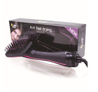 HKM-435411 Tourmaline Ceramic Constant Temperature Hairdressing Massage Comb - Curling Iron 37x8.3x10cm