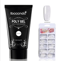HKM-089683 Crystal Nail Extension Gel 30g - Quick and Easy Application, Strong Hold, Easy Removal