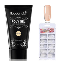 HKM-089683 Crystal Nail Extension Gel 30g - Quick and Easy Application, Strong Hold, Easy Removal