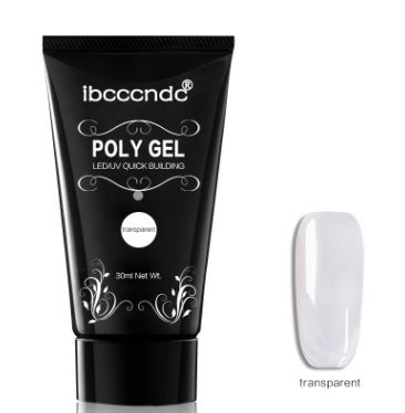 HKM-089683 Crystal Nail Extension Gel 30g - Quick and Easy Application, Strong Hold, Easy Removal
