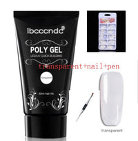 HKM-089683 Crystal Nail Extension Gel 30g - Quick and Easy Application, Strong Hold, Easy Removal