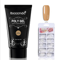 HKM-089683 Crystal Nail Extension Gel 30g - Quick and Easy Application, Strong Hold, Easy Removal