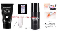 HKM-089683 Crystal Nail Extension Gel 30g - Quick and Easy Application, Strong Hold, Easy Removal