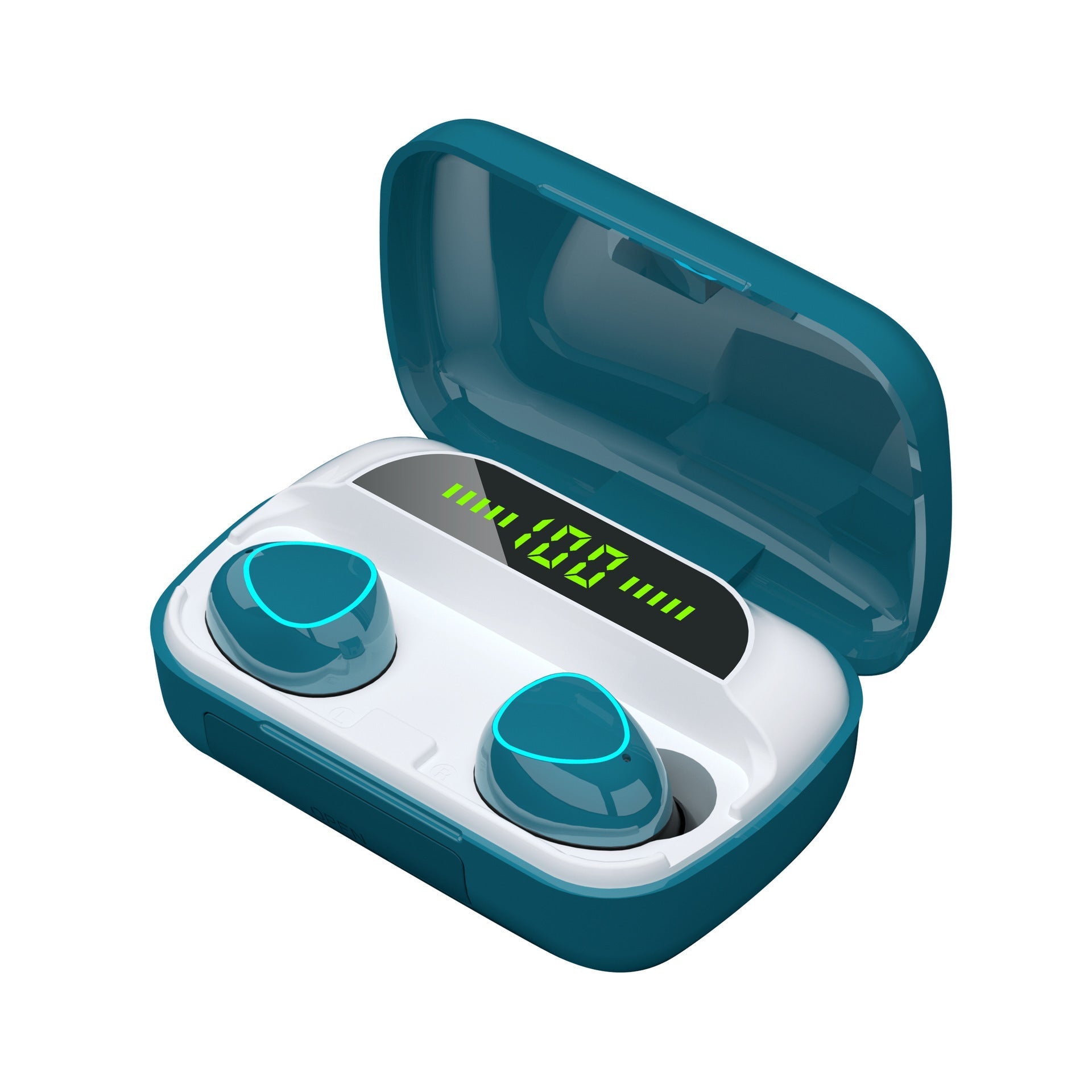 KTX-230803 M10 TWS Bluetooth 5.1 Sports Touch Control In-Ear Binaural Headphones with Battery Display