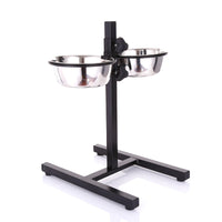 HKM-912851 Liftable Stainless Steel Dog Bowl - Various Sizes 18CM to 28CM