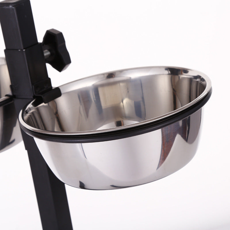 HKM-912851 Liftable Stainless Steel Dog Bowl - Various Sizes 18CM to 28CM