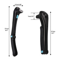 HKM-268755 Folding Electric Body Shaver for Whole Body Hair Removal - Battery Operated