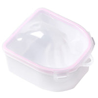 HKM-316755 Double Layer Manicure Tool Set with Nail Soaking Bowl and Removers - Available in Multiple Colors