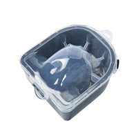 HKM-316755 Double Layer Manicure Tool Set with Nail Soaking Bowl and Removers - Available in Multiple Colors