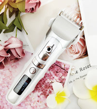 HKM-233683 Rechargeable LCD Display Hair Clipper with Five-Speed Control and Fine Adjustment