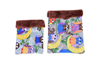 HKM-315795 Warm Canvas Sleeping Bag for Small Pets, Ideal for Hamsters and Sugar Gliders