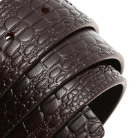 HKM-788243 Men's Perforated Leather Belt - Style LY34-3718