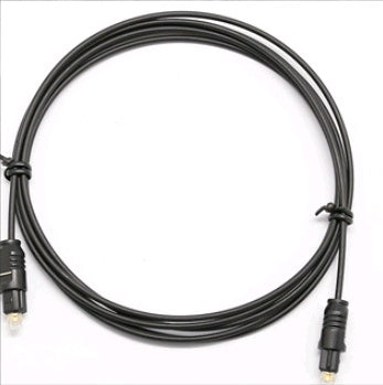 KTX-316179 OD2.2 Digital Audio Optical Fiber Cable, 1-Core PVC Jacket, 2.2mm Diameter