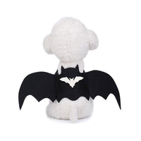 HKM-753171 Bat Wing Costume for Pets - Black Polyester and Felt Halloween Apparel for Small Animals