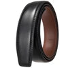 HKM-590483 Automatic Buckle Two-Layer Leather Belt for Men