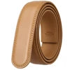 HKM-590483 Automatic Buckle Two-Layer Leather Belt for Men
