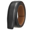 HKM-590483 Automatic Buckle Two-Layer Leather Belt for Men