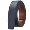 HKM-590483 Automatic Buckle Two-Layer Leather Belt for Men