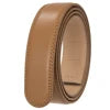 HKM-590483 Automatic Buckle Two-Layer Leather Belt for Men