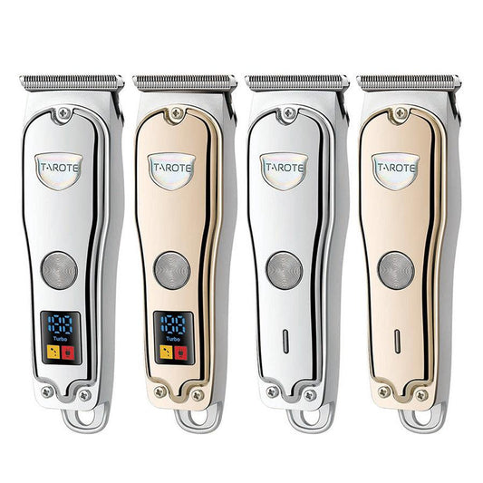 KTX-002003 USB Rechargeable Hair Clipper with Titanium Alloy Blade and LCD Display