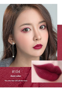 HKM-302995 Nourishing Moisturizing Lipstick - Discoloration Resistant in Retro Red, Aunt Red, Cut Male Color, and Grapefruit Color