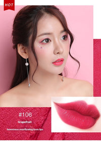 HKM-302995 Nourishing Moisturizing Lipstick - Discoloration Resistant in Retro Red, Aunt Red, Cut Male Color, and Grapefruit Color