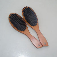 HKM-741843 Brown Lotus Hemu Full Pig Mane Comb - Light Brown, 36cm x 17cm