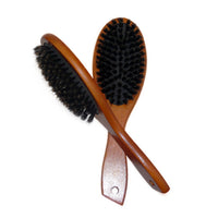 HKM-741843 Brown Lotus Hemu Full Pig Mane Comb - Light Brown, 36cm x 17cm