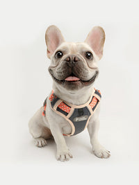 HKM-781651 Adjustable Dog Vest Harness with Drawstring - Suitable for Various Sizes and Weights