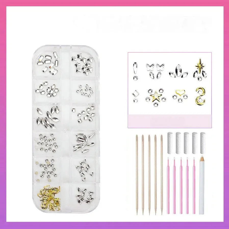 JMT-303434 Tooth Gem Kit with Fashionable Crystals for Teeth Jewelry and Accessories