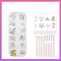 HKM-063507 Tooth Gem Kit with Fashionable Crystals for Teeth Jewelry and Accessories