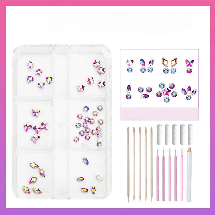 JMT-303434 Tooth Gem Kit with Fashionable Crystals for Teeth Jewelry and Accessories