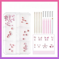 HKM-063507 Tooth Gem Kit with Fashionable Crystals for Teeth Jewelry and Accessories