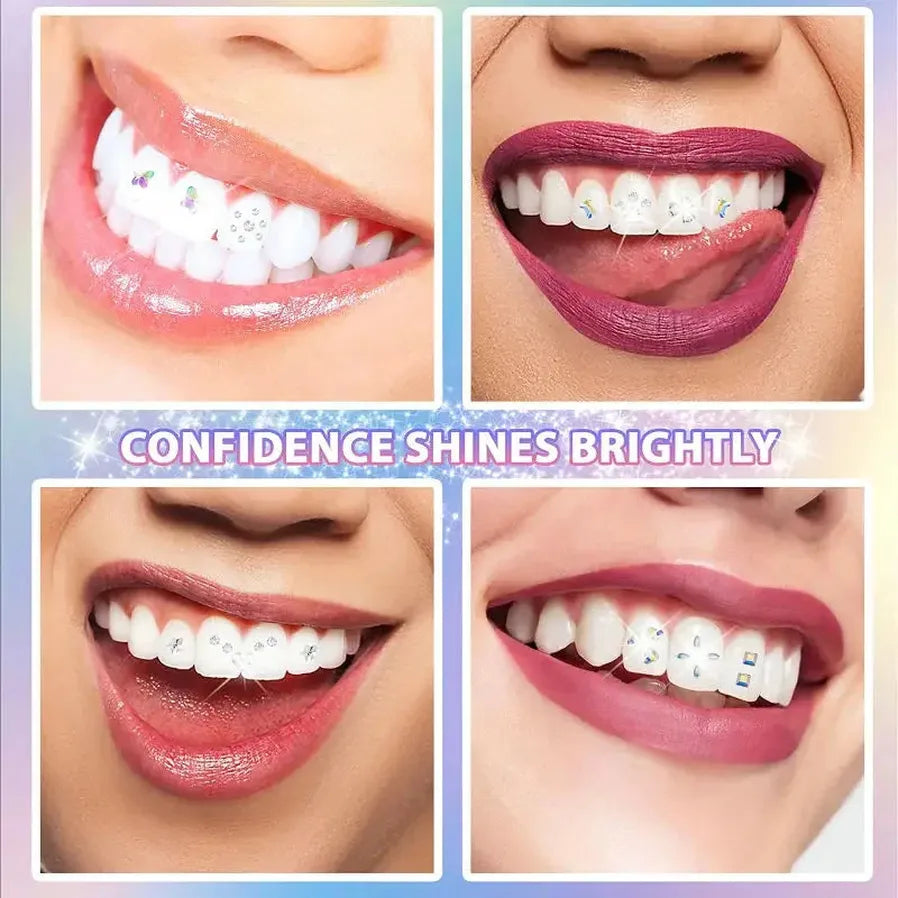 JMT-303434 Tooth Gem Kit with Fashionable Crystals for Teeth Jewelry and Accessories