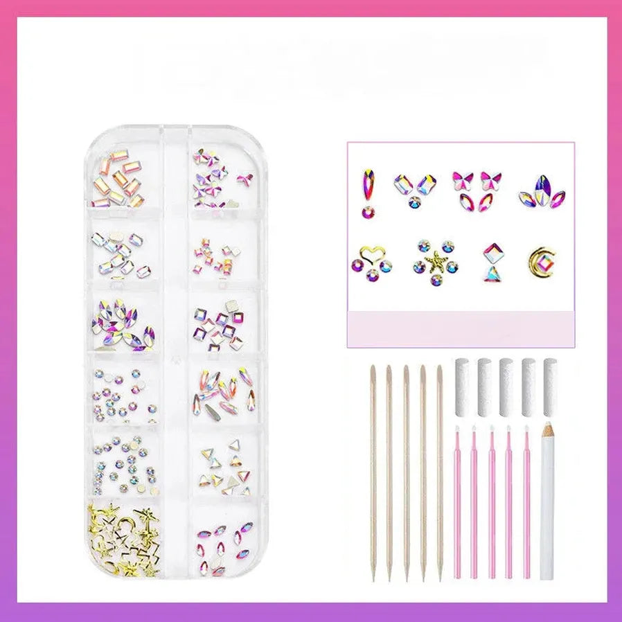 JMT-303434 Tooth Gem Kit with Fashionable Crystals for Teeth Jewelry and Accessories