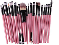 HKM-400979 Makeup Brush Set with Loose Powder, Blush, and Eye Shadow Brushes in OPP Bag