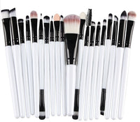 HKM-400979 Makeup Brush Set with Loose Powder, Blush, and Eye Shadow Brushes in OPP Bag