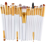 HKM-400979 Makeup Brush Set with Loose Powder, Blush, and Eye Shadow Brushes in OPP Bag