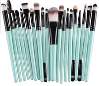 HKM-400979 Makeup Brush Set with Loose Powder, Blush, and Eye Shadow Brushes in OPP Bag
