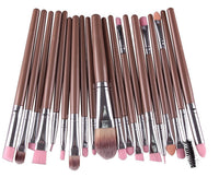 HKM-400979 Makeup Brush Set with Loose Powder, Blush, and Eye Shadow Brushes in OPP Bag