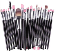 HKM-400979 Makeup Brush Set with Loose Powder, Blush, and Eye Shadow Brushes in OPP Bag